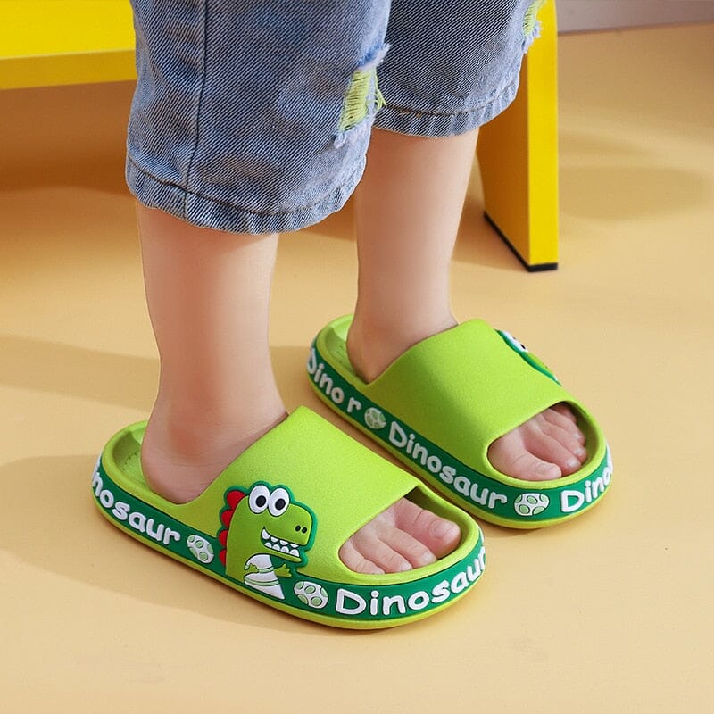 Chinelo Infantil Anti-Derrapante Dino Crocks - Giga store