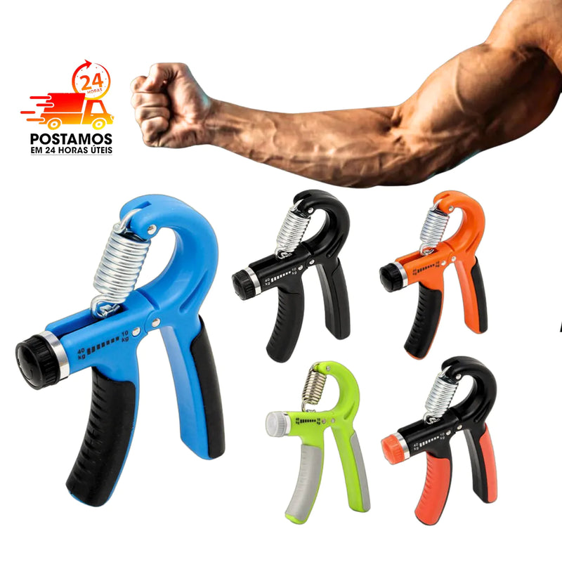 Hand Grip, Flexor De Punho para Exercícios Para Mãos, Ajustável - Giga store