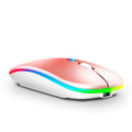 Mouse Sem Fio, Wireless, Recarregável com Led Rgb e Bateria Interna - Giga store