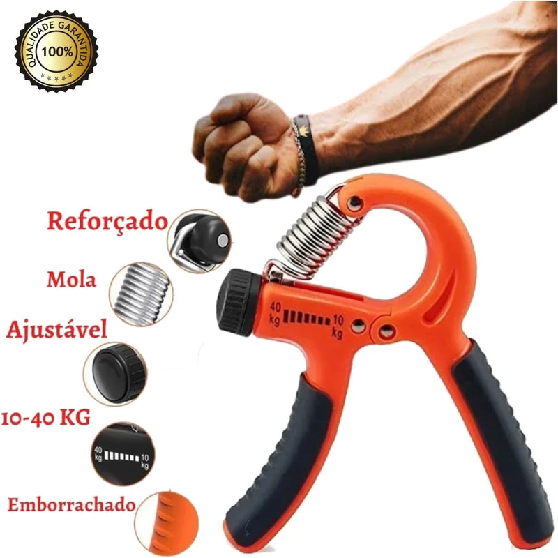 Hand Grip, Flexor De Punho para Exercícios Para Mãos, Ajustável - Giga store