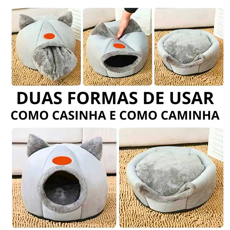 Casinha para Gato e Cães, Iglu Impermeável e Lavável - Giga store