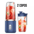 Copo mixer premium super potente mini liquidificador recarregável 400ml - Giga store