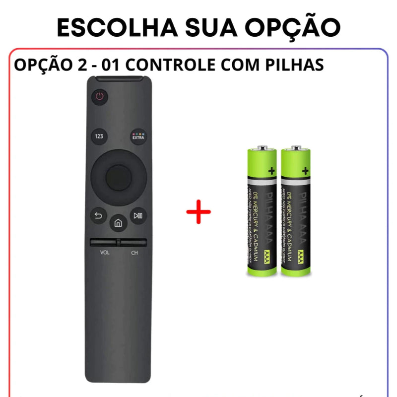 Controle remoto para tv samsung 4k - Giga store