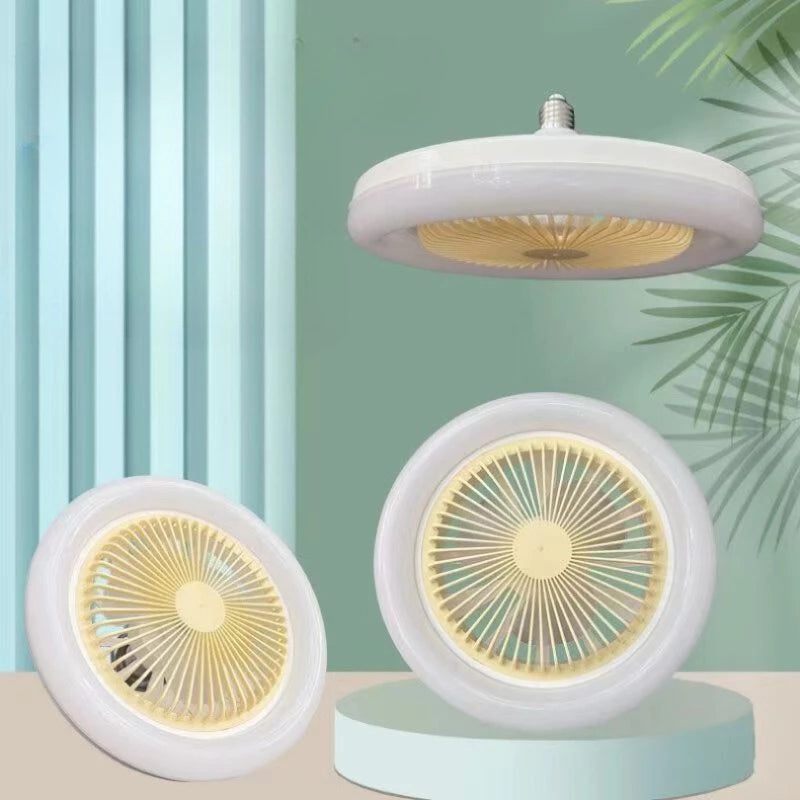 Ventilador de teto com lâmpada de iluminação, 3 em 1, muito prático e fácil de instalar - Giga store