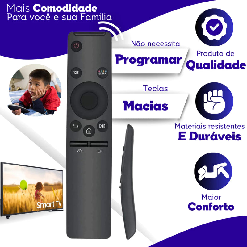 Controle remoto para tv samsung 4k - Giga store