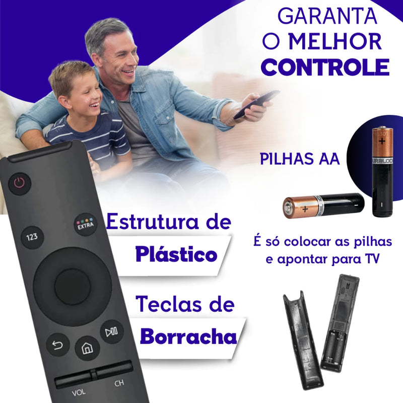 Controle remoto para tv samsung 4k - Giga store