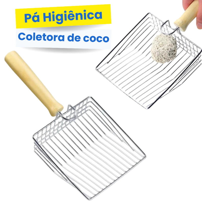 Pá Higiênica Coletora de Coco Para Pet - Giga store