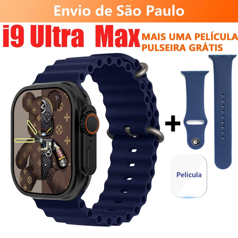 2024 Nova Série 8 Relógio Ultra Smart Watch, Esportivo, Sem Fio À Prova D'água T800 - Giga store