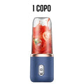 Copo mixer premium super potente mini liquidificador recarregável 400ml - Giga store