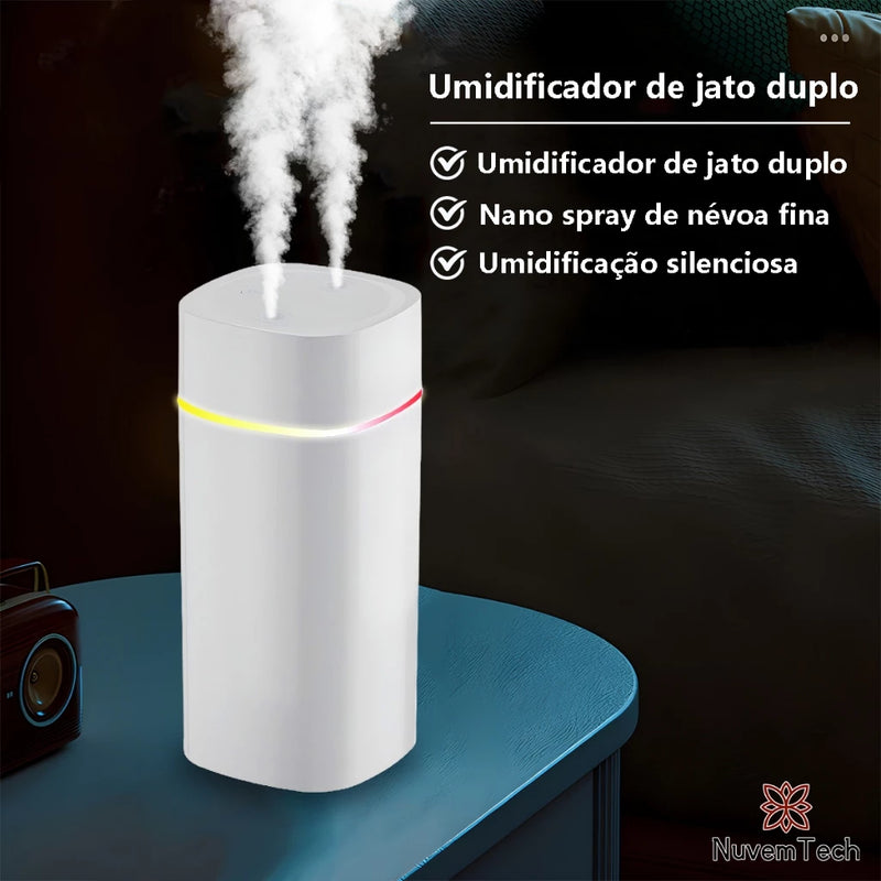 Umidificador h2o portátil usb 300ml e 600ml - Giga store