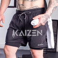 Shorts Masculino, 2 em 1, Com proteção Uv+20 ideal para treinar - Giga store