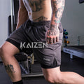 Shorts Masculino, 2 em 1, Com proteção Uv+20 ideal para treinar - Giga store