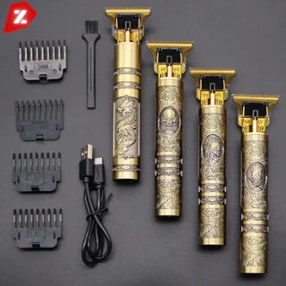 Máquina profissional  De Cortar Cabelo e Barba Masculina - Giga store