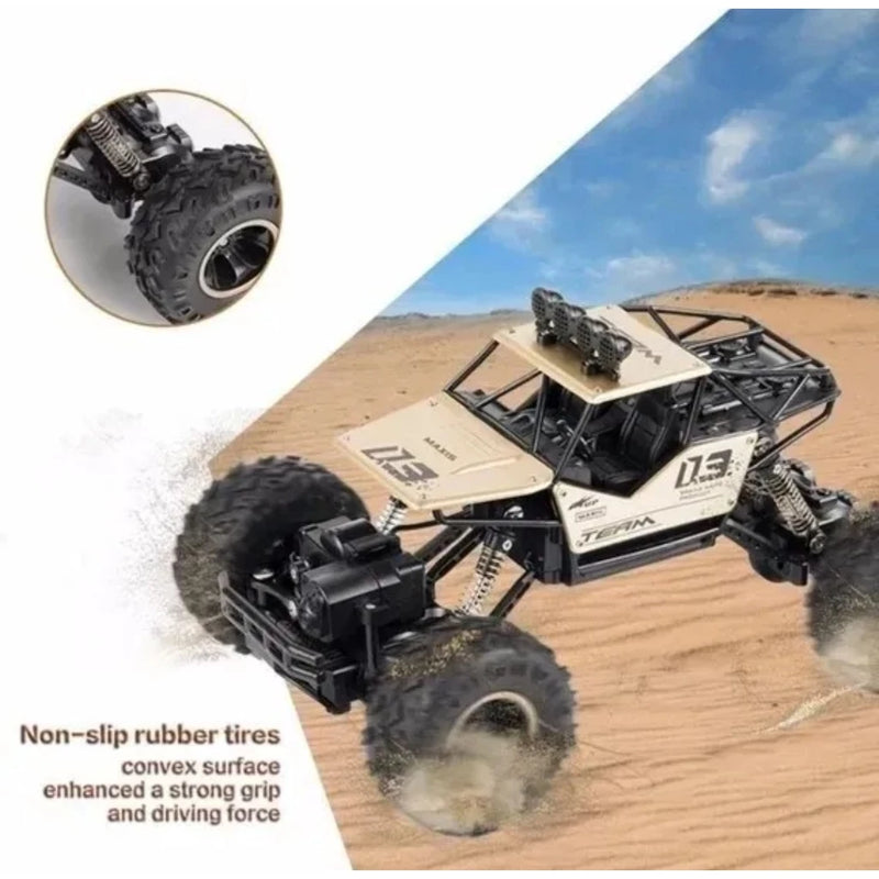 Carrinho Controle Remoto 4x4 Monster Truck Rock Crawler Rc - Giga store