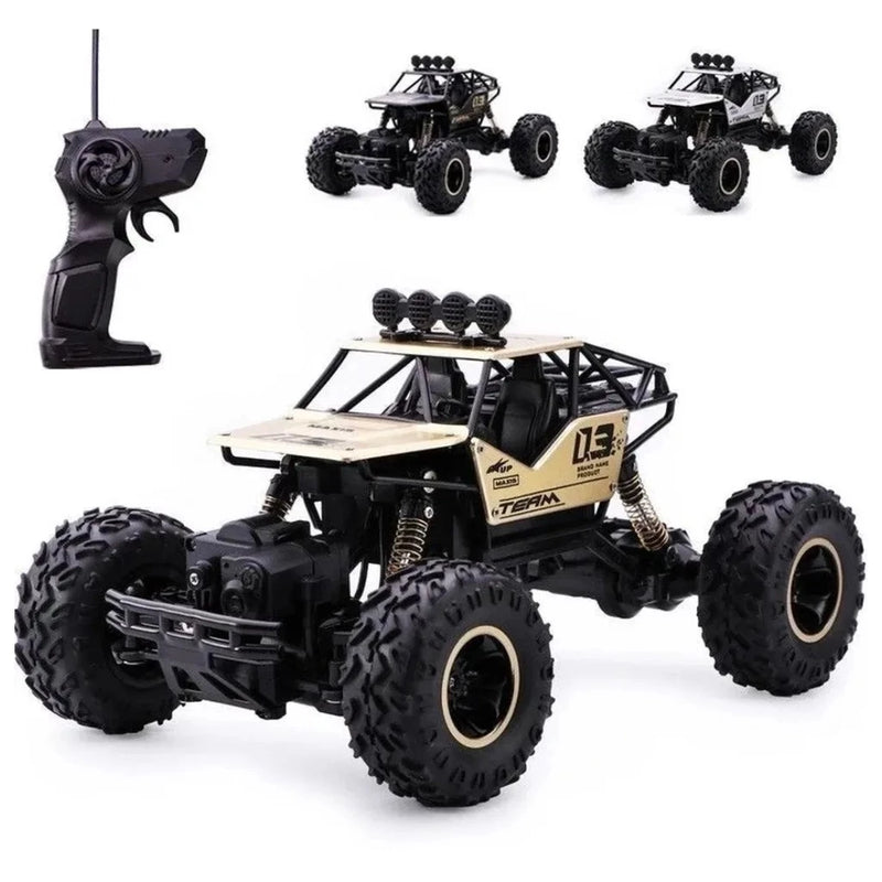 Carrinho Controle Remoto 4x4 Monster Truck Rock Crawler Rc - Giga store