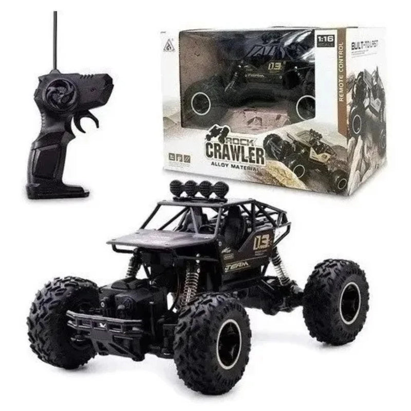 Carrinho Controle Remoto 4x4 Monster Truck Rock Crawler Rc - Giga store