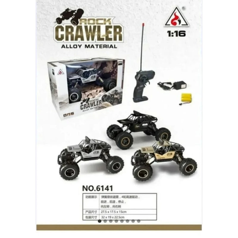 Carrinho Controle Remoto 4x4 Monster Truck Rock Crawler Rc - Giga store