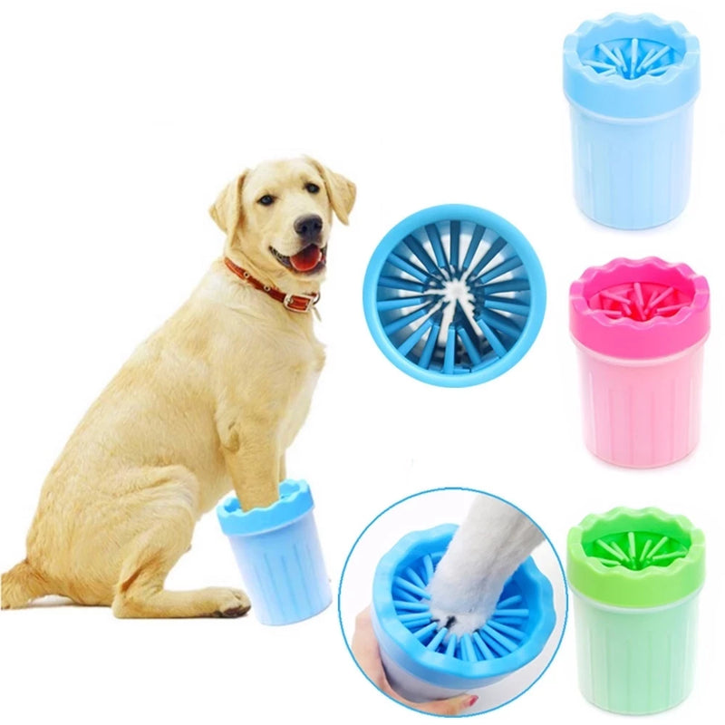 Limpa  Patinhas de Cachorro e gatos em Silicone - Giga store