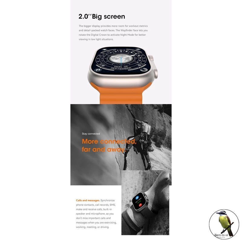 Smartwatch T800 Series 8 Ultra - Giga store