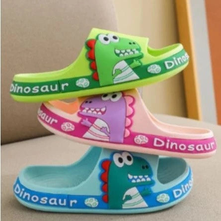 Chinelo Infantil Anti-Derrapante Dino Crocks - Giga store